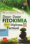 Dasar-dasar Fitokimia untuk Diploma III Farmasi