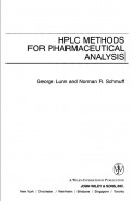 HPLC Methods for Pharmaceutical Analysis