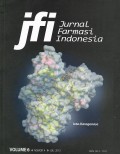JFI : Jurnal Farmasi Indonesia Volume 6 dan 7