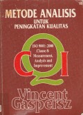 Metode Analisis untuk Peningkatan Kualitas