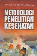 Metodologi Penelitian Kesehatan