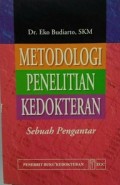 Metodologi Penelitian Kedokteran