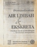 Pemanfaatan Air Limbah dan Ekskreta (Copy-an)