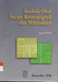Analisis Obat Secara Kromatografi dan Mikroskopi