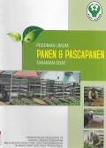 Jurnal : PEdoman Umum Panen dan Pascapanen Tanaman obat