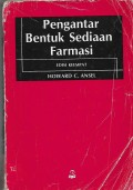 Pengantar Bentuk Sediaan Farmasi